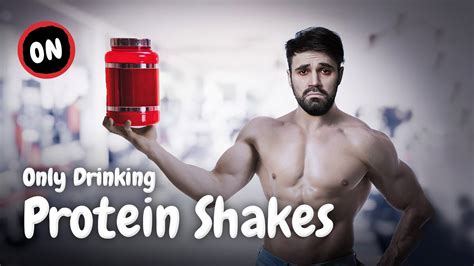 What Happens When You Only Drink Protein Shakes for One .